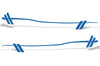 Chevy Chevrolet Camaro 2010 2011 2012 2013 2014 2015 Car Decal Vinyl Graphics Blue Design Made in USA