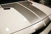 Dodge Challenger Car Vinyl Decal Custom Graphics Silver Hood Design