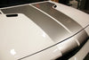 Dodge Challenger Car Vinyl Decal Custom Graphics Silver Hood Design