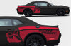Dodge Challenger Car Vinyl Decal Custom Graphics Red Scat Pack Design