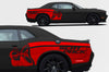 Dodge Challenger Car Vinyl Decal Custom Graphics Red Scat Pack Design