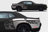 Dodge Challenger Car Vinyl Decal Custom Graphics Silver Scat Pack Design