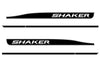Dodge Challenger Car Vinyl Decal Custom Graphics Black Shaker Design
