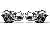 Dodge Challenger Car Vinyl Decal Custom Graphics Black Super Bee Design