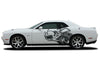 Dodge Challenger Car Vinyl Decal Custom Graphics Black Super Bee Design