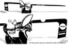 Dodge Challenger Car Vinyl Decal Custom Graphics Black Super Bee Design