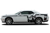 Dodge Challenger Car Vinyl Decal Custom Graphics Black Super Bee Design