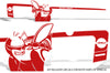 Dodge Challenger Car Vinyl Decal Custom Graphics Red Super Bee Design