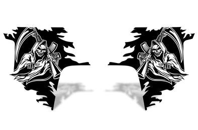 Chevy Chevrolet  Silverado 2014 2015 2016 2017 Truck Decal Vinyl Graphics Black Design