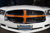 Dodge Charger Car Vinyl Decal Custom Graphics Orange Grille Design
