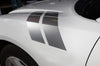 Dodge Charger Car Vinyl Decal Custom Graphics Silver Hood Hash Design
