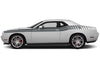 Dodge Challenger Car Vinyl Decal Custom Graphics Gray Stripe Design