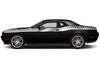 Dodge Challenger Car Vinyl Decal Custom Graphics Silver Stripe Design