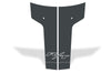Dodge Challenger Car Vinyl Decal Custom Graphics Gray Hood Design