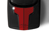  Dodge Challenger Car Vinyl Decal Custom Graphics Red Hood Design