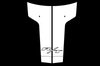 Dodge Challenger Car Vinyl Decal Custom Graphics White Hood Design