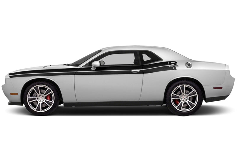 Dodge Challenger 2008 2016 Custom Vinyl Decal Wrap Kit R T Side