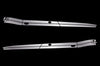 Dodge Challenger Car Vinyl Decal Custom Graphics Silver Stripe Design