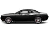 Dodge Challenger Car Vinyl Decal Custom Graphics Silver Stripe Design