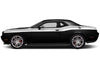 Dodge Challenger Car Vinyl Decal Custom Graphics White Stripe Design