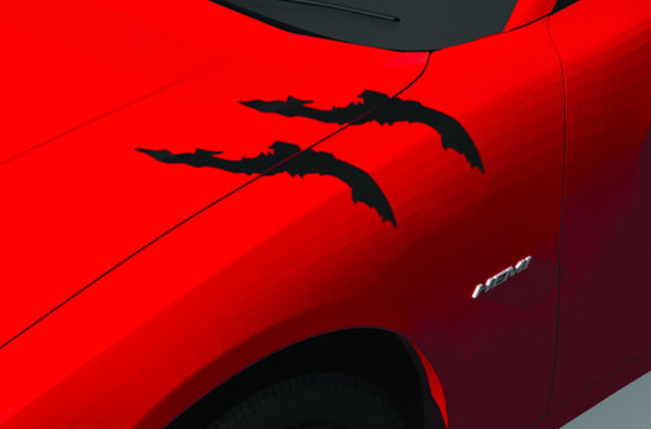 Dodge Charger Car Vinyl Decal Custom Graphics Black Hood Hash Design
