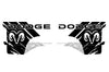 Dodge Ram 1500 2500 Truck Vinyl Decal Custom Graphics Black Design