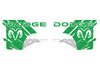 Dodge Ram 1500 2500 Truck Vinyl Decal Custom Graphics Green Design