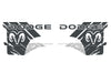 Dodge Ram 1500 2500 Truck Vinyl Decal Custom Graphics Gray Design