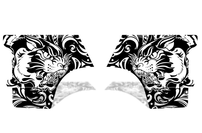 Dodge Ram 1500 2500 Truck Vinyl Decal Custom Graphics Tiger Design