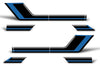Ford F-150 F150 Truck Vinyl Decal Wrap Factory Crafts Graphics Custom Black Blue Design 