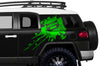 Toyota FJ Cruiser TRD Truck Vinyl Decal Graphics Custom Green Design