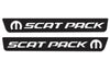 Dodge Challenger Car Vinyl Decal Custom Graphics Black Brake Light Design