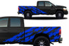 Dodge Ram 1500 2500 Truck Vinyl Decal Custom Graphics Blue Design