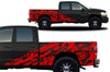 Dodge Ram 1500 2500 Truck Vinyl Decal Custom Graphics Red Design