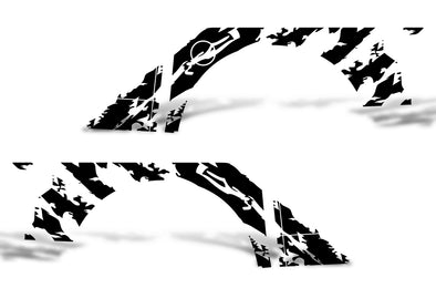 Ford Raptor F-150 F150 2015 2016 2017 2018 Truck Vinyl Decal Graphics Wrap Kit Factory Crafts Custom Black