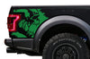 Ford Raptor F-150 F150 2015 2016 2017 2018 Truck Vinyl Decal Graphics Wrap Kit Factory Crafts Custom Green