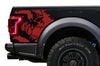 Ford Raptor F-150 F150 2015 2016 2017 2018 Truck Vinyl Decal Graphics Wrap Kit Factory Crafts Custom Red