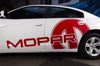 Dodge Charger Car Vinyl Decal Custom Graphics Red Mopar Design