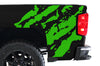 Chevy Chevrolet  Silverado 2014 2015 2016 2017 Truck Decal Vinyl Graphics Green Design