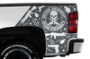 Chevy Chevrolet  Silverado 2008 2009 2010 2011 2012 2013 Truck Decal Vinyl Graphics Gray Design