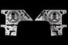Chevy Chevrolet  Silverado 2008 2009 2010 2011 2012 2013 Truck Decal Vinyl Graphics Silver Design