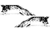 Chevy Chevrolet  Silverado 2014 2015 2016 2017 Truck Decal Vinyl Graphics Black Design