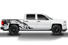 Chevy Chevrolet  Silverado 2014 2015 2016 2017 Truck Decal Vinyl Graphics Black Design