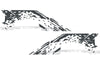 Chevy Chevrolet  Silverado 2014 2015 2016 2017 Truck Decal Vinyl Graphics Gray Design