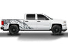 Chevy Chevrolet  Silverado 2014 2015 2016 2017 Truck Decal Vinyl Graphics Gray Design