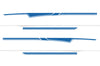 Chevy Chevrolet  Silverado 2014 2015 2016 2017 Truck Decal Vinyl Graphics Blue Design