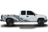 Chevy Chevrolet Silverado Car Decal Vinyl Graphics Gray Skull Design