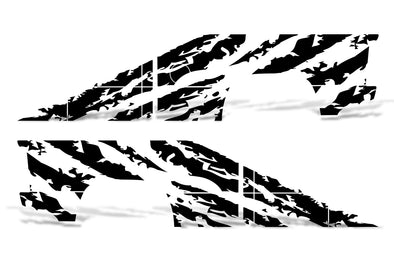 Chevy Chevrolet  Silverado Car Decal Vinyl Graphics Black Stripe Design