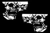 Chevy Chevrolet Silverado Car Decal Vinyl Graphics White Design
