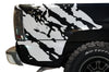 Chevy Chevrolet Silverado Car Decal Vinyl Graphics White Design